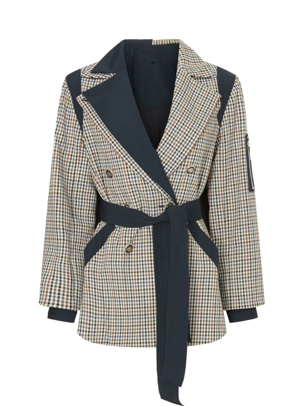Veronica Beard double breasted Toral Dickey Coat size XL